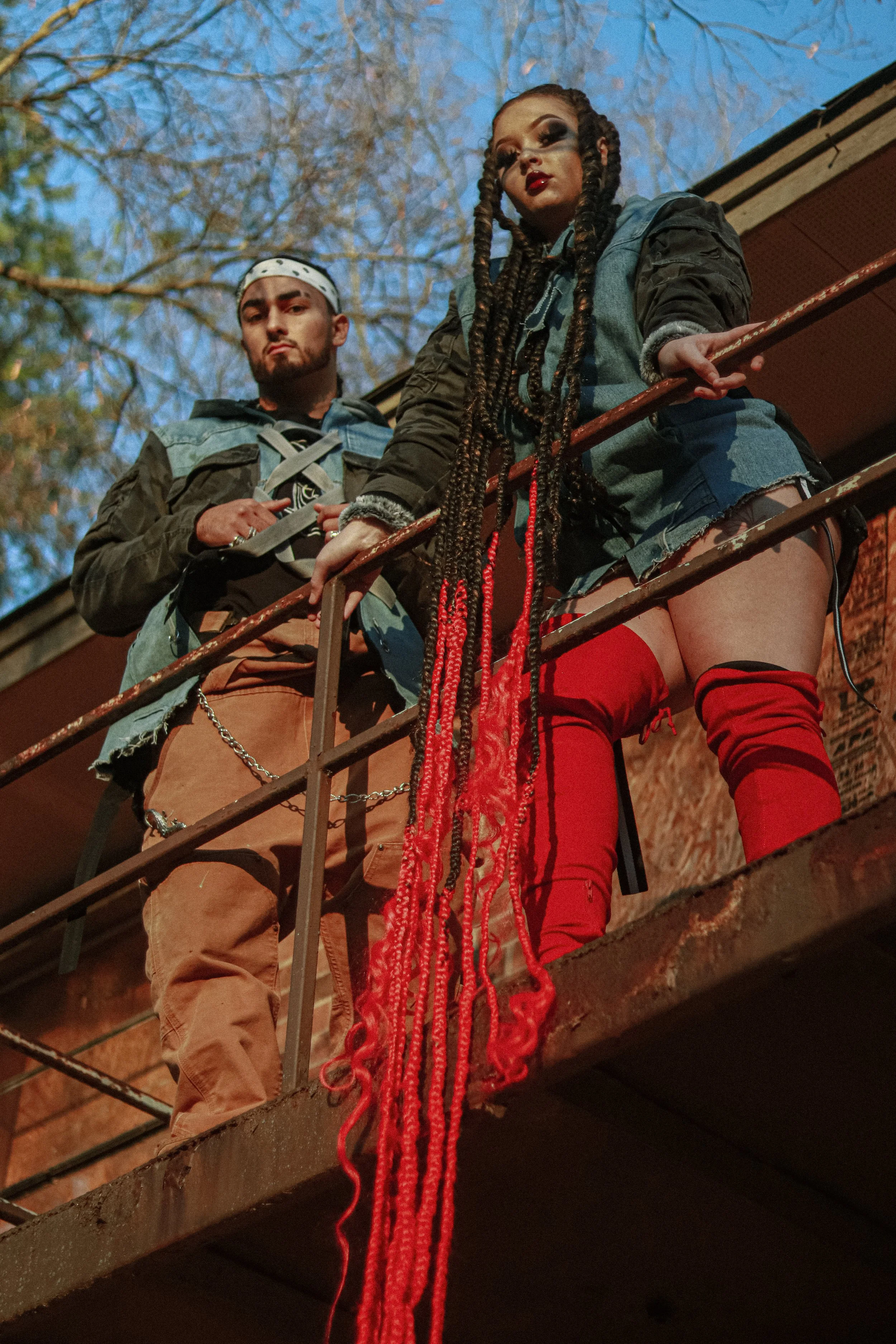 Jaeleigh Skylar and Praveer Gangwani for Gangwani Collection, 2021