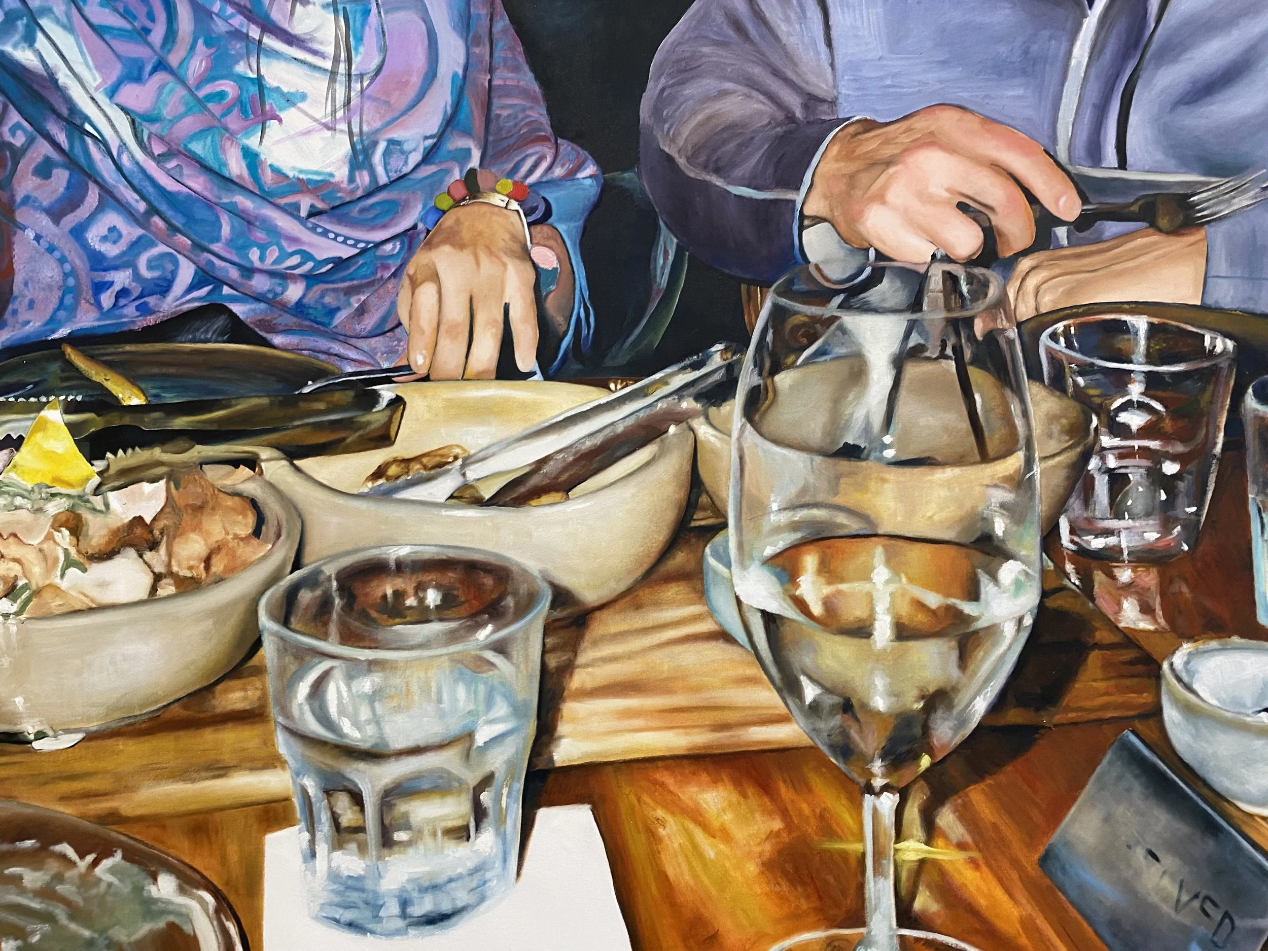 Millie Hopton_Dining_Oil on canvas_196x138cm_$9850AUD.JPEG