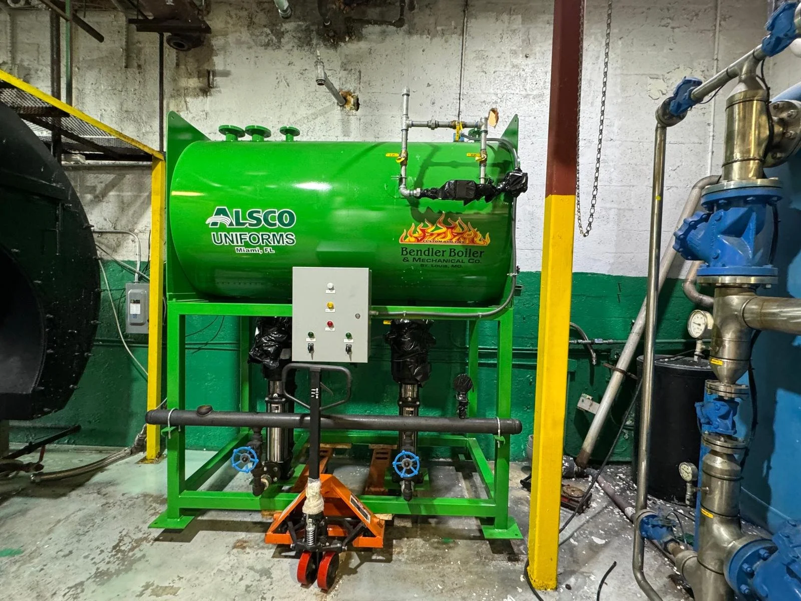 Project: Replace 300HP Boiler Feed Tank
