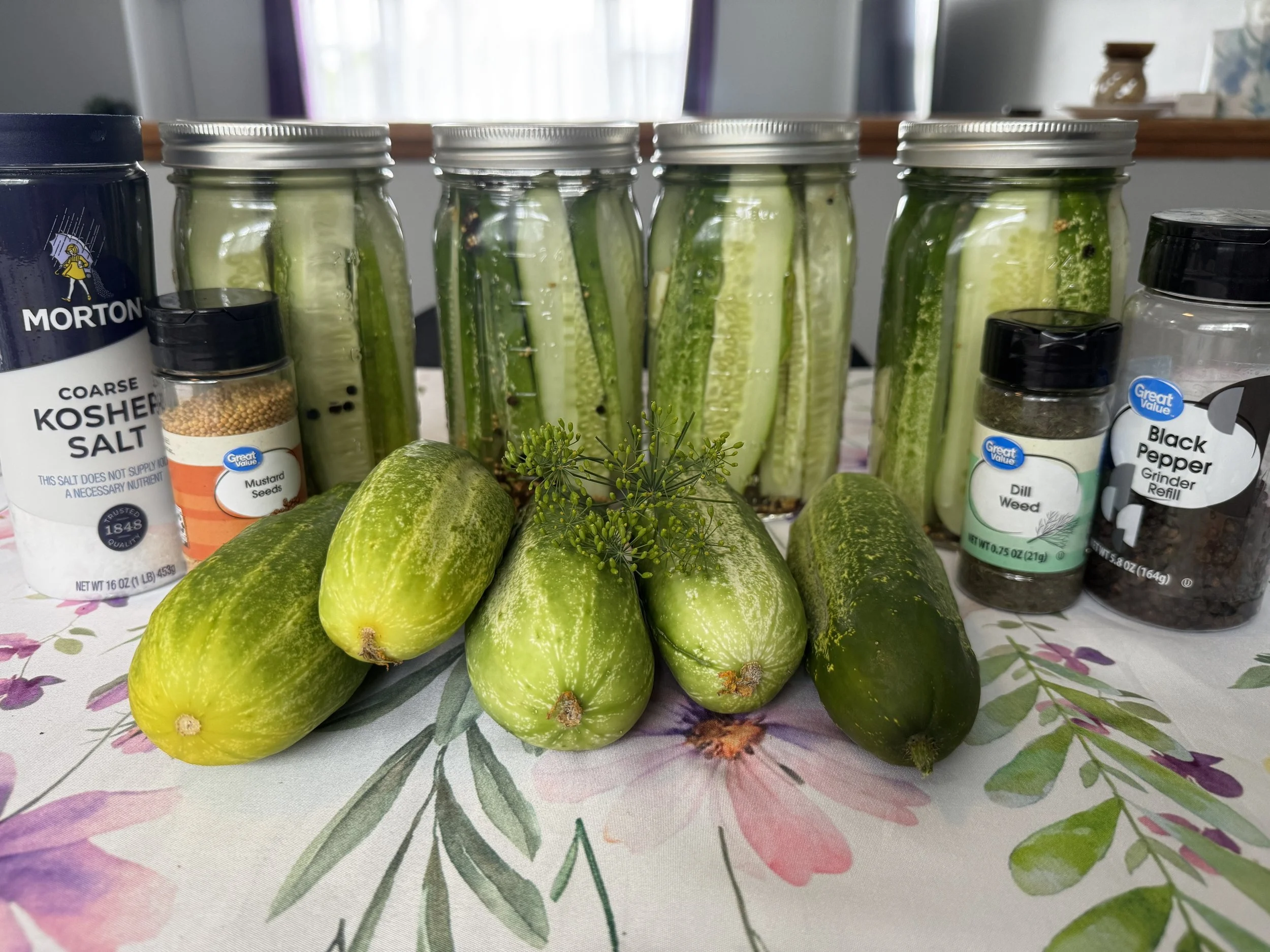Half Sour Pickles Recipe