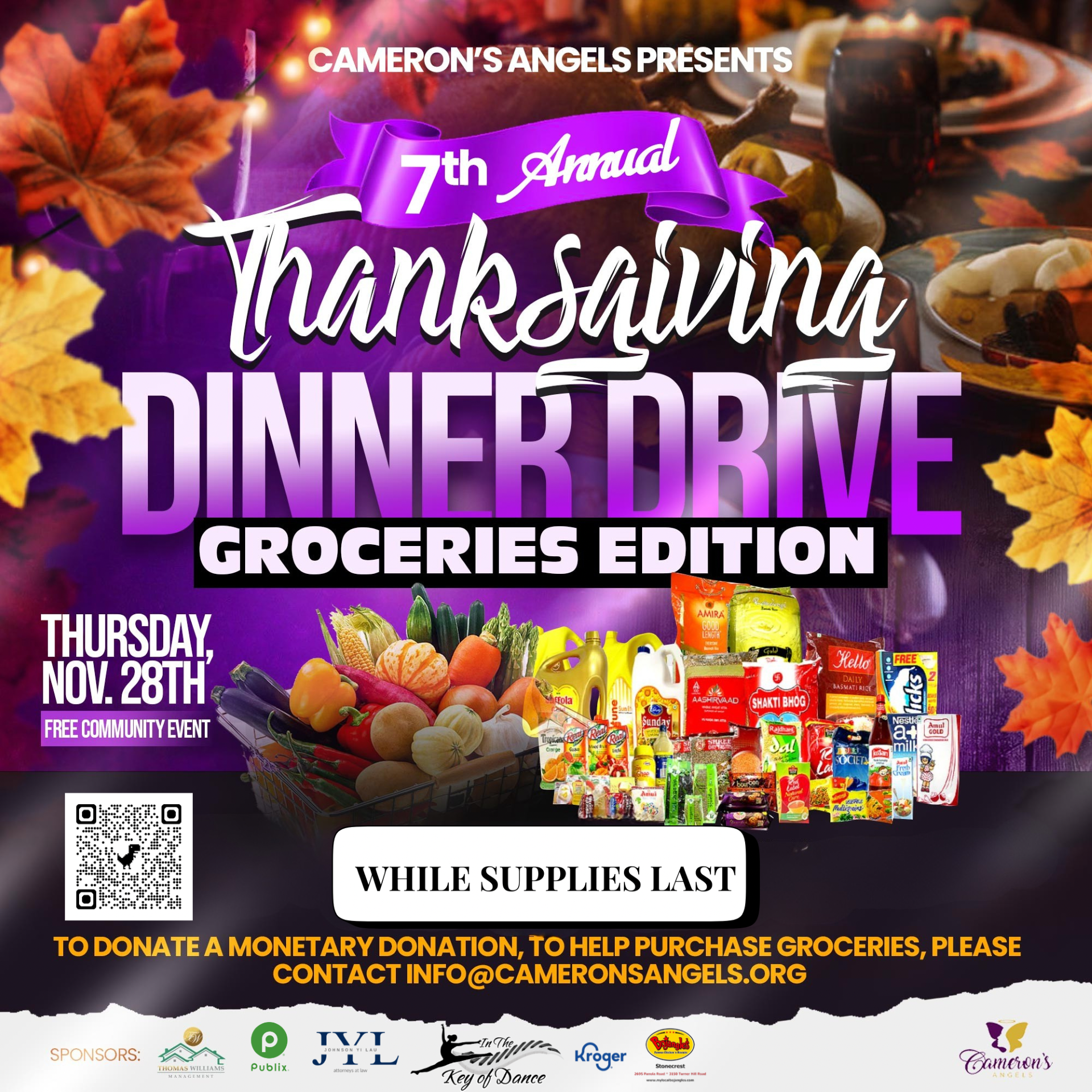 7th Annual Thanksgiving Dinner