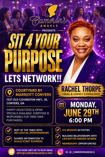 SIT 4 YOUR PURPOSE - JUNE 29, 2026