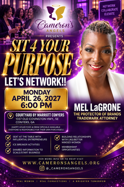 SIT 4 YOUR PURPOSE - APRIL 26, 2027
