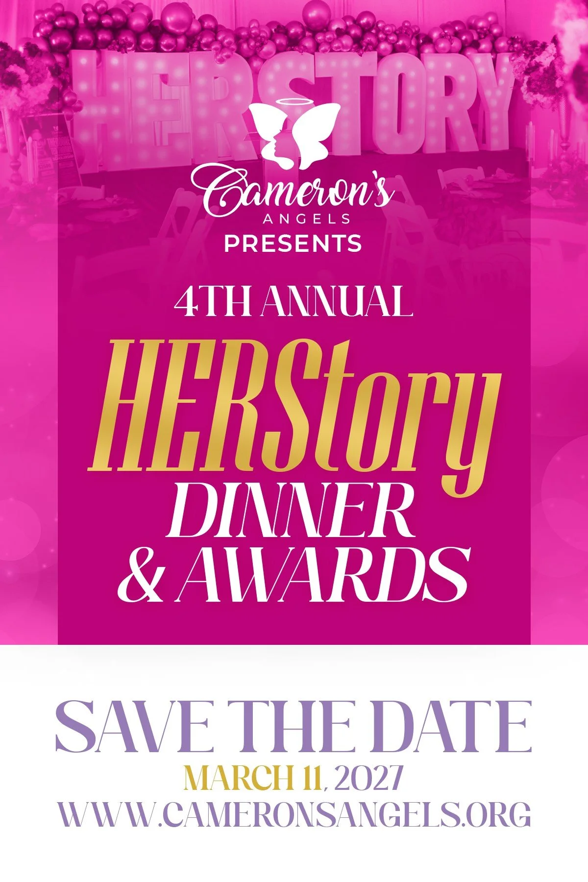 4TH ANNUAL HERSTory DINNER & AWARDS 2027 EARLY BIRD TICKETS