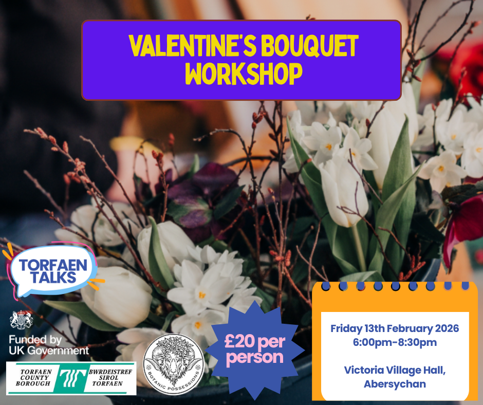 Valentine’s Bouquet Workshop with Botanic Possessions