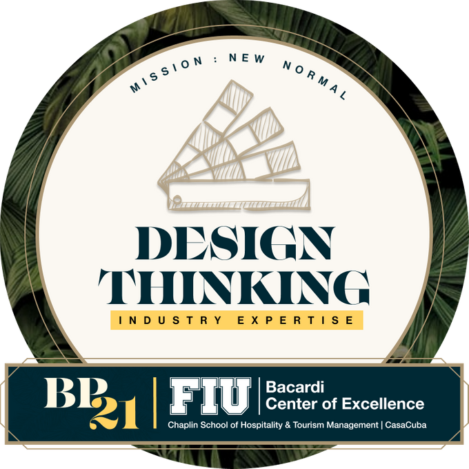 Bar project 2021 program design thinking badge.	