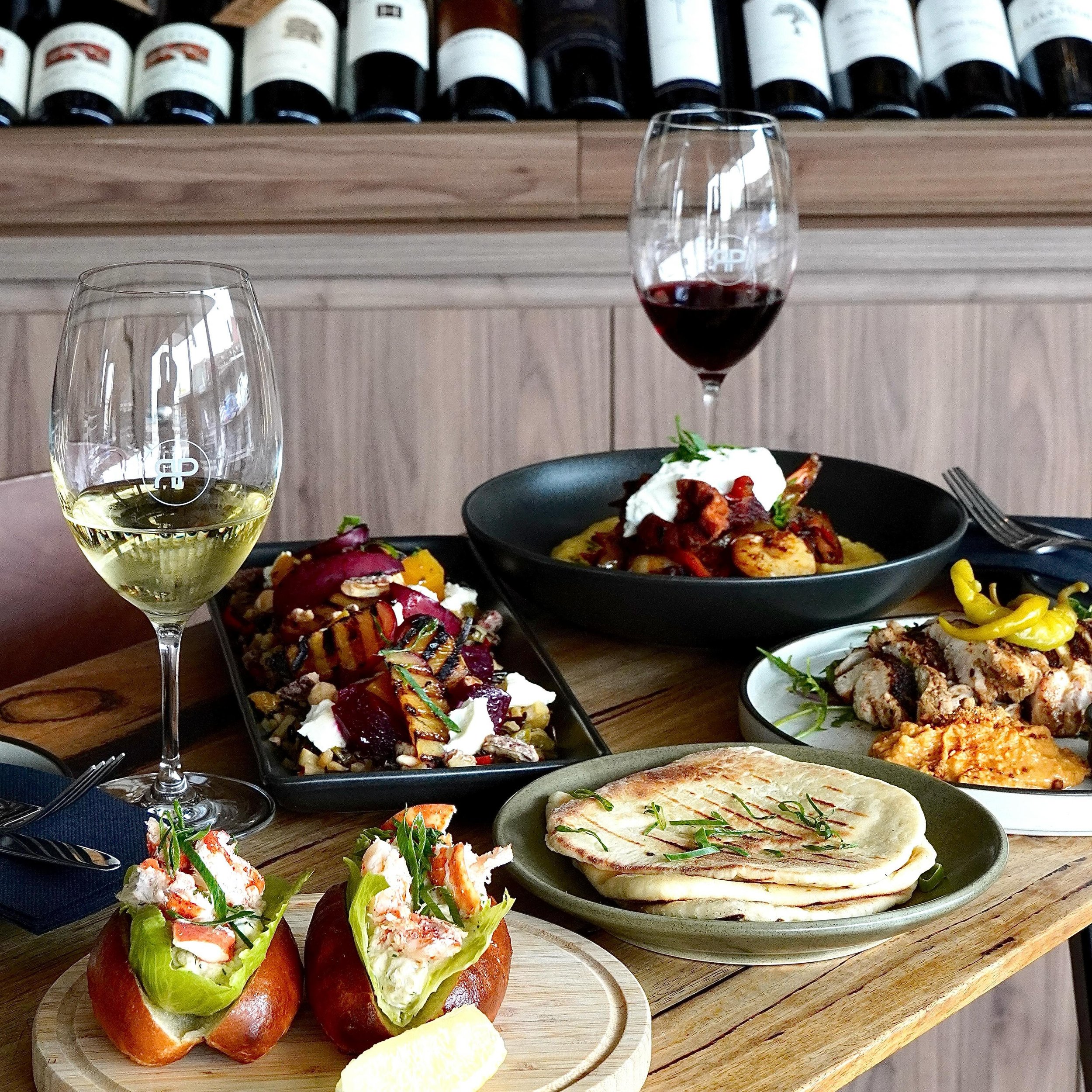 ❄️ It&rsquo;s almost winter&hellip; and it&rsquo;s getting chilly ❄️

What better way to warm up than with our brand new winter menu! 

Ft. Lobster, crab and prawn rolls, Plum and Beetroot Salad, Polenta, prawn and Chorizo, and also chicken flatbread
