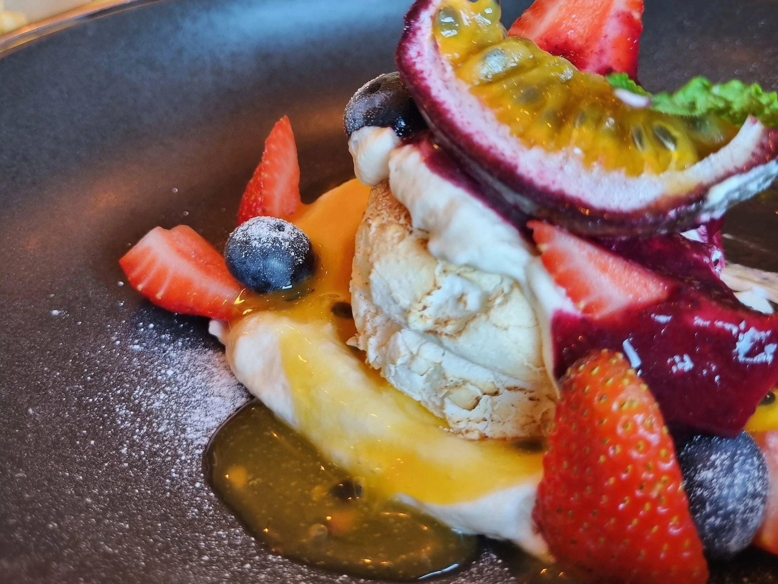 Passionfruit Pavlova, Always room for dessert