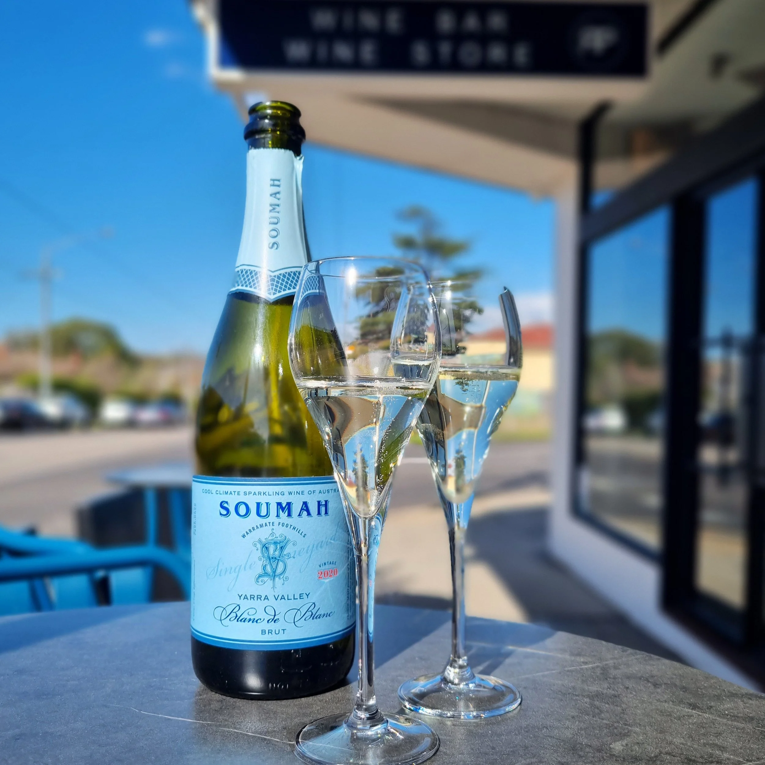 Yarra Valley blanc de blanc, Soumah wines