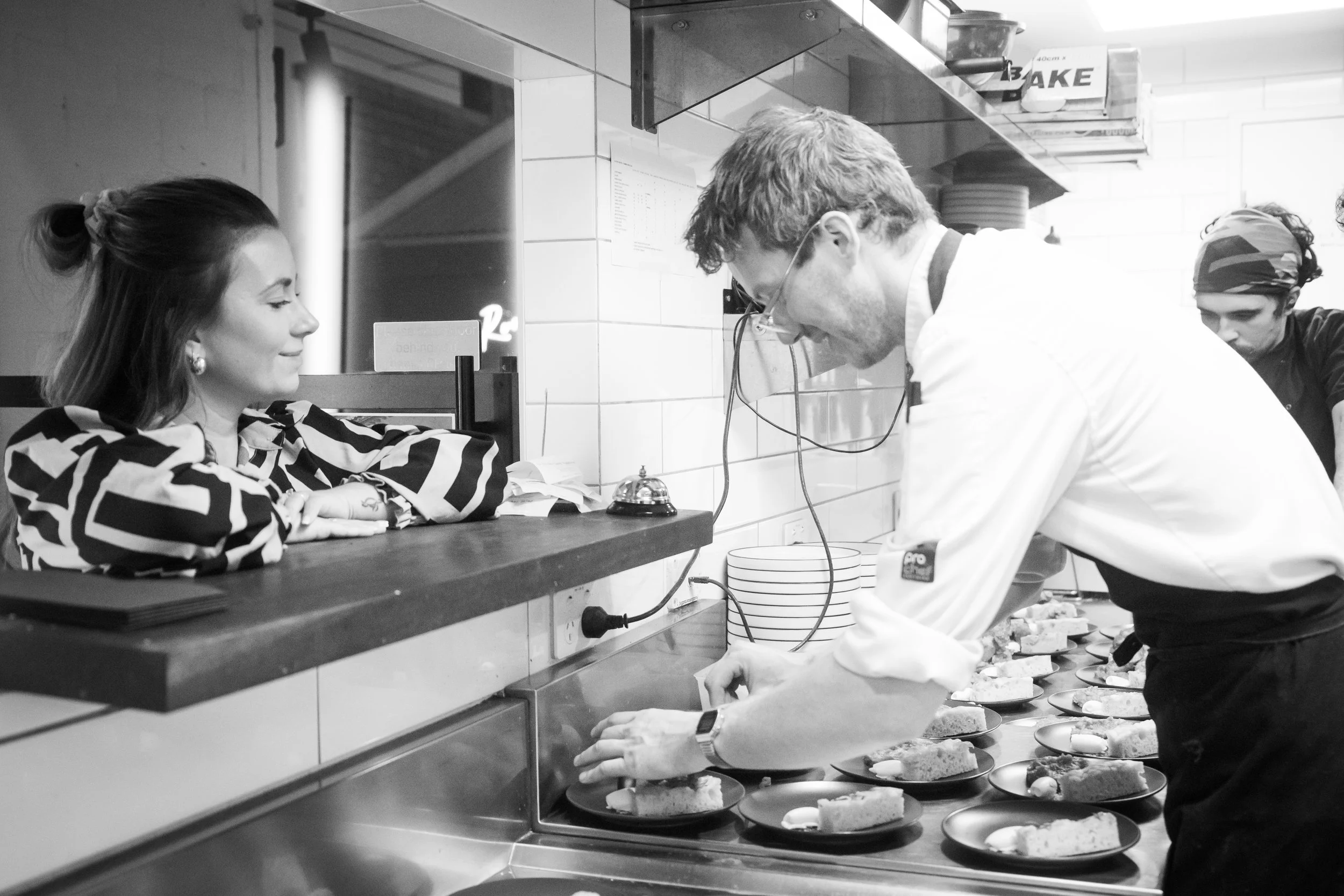 Head Chef in action