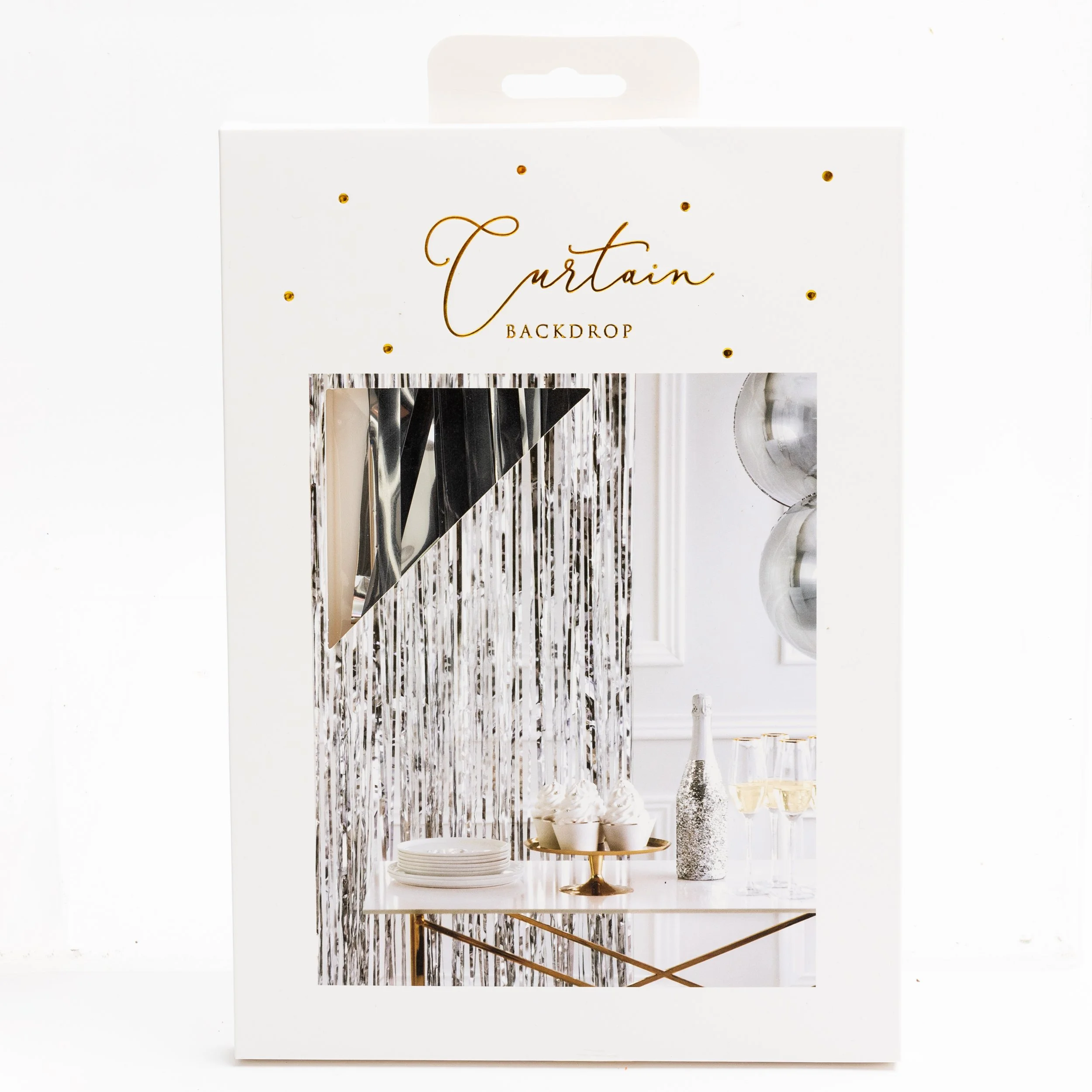 Juhlamaailman tuotekuvaus (kuviteltu asiakastilaus koulutehtävänä VVI 2024)