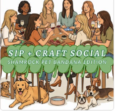 Shamrock Pet Bandana Craft and Social with Furiendly Group