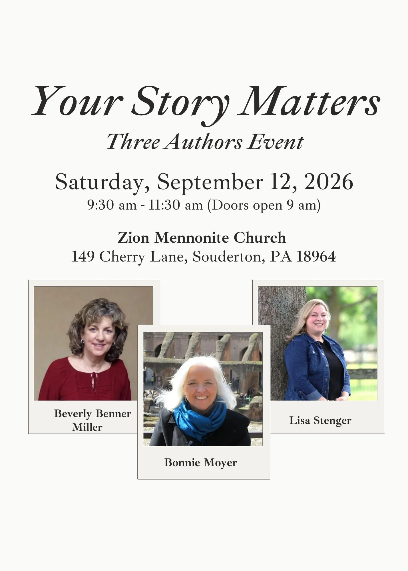 Your Story Matters
