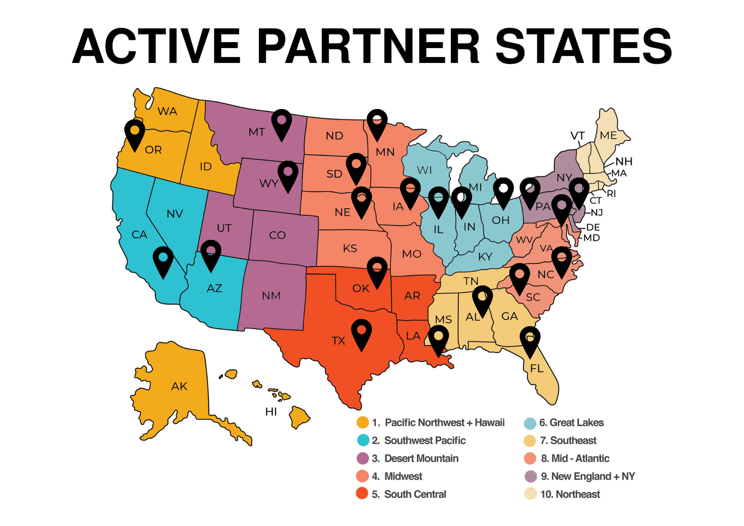 State Partner Program Map Collision