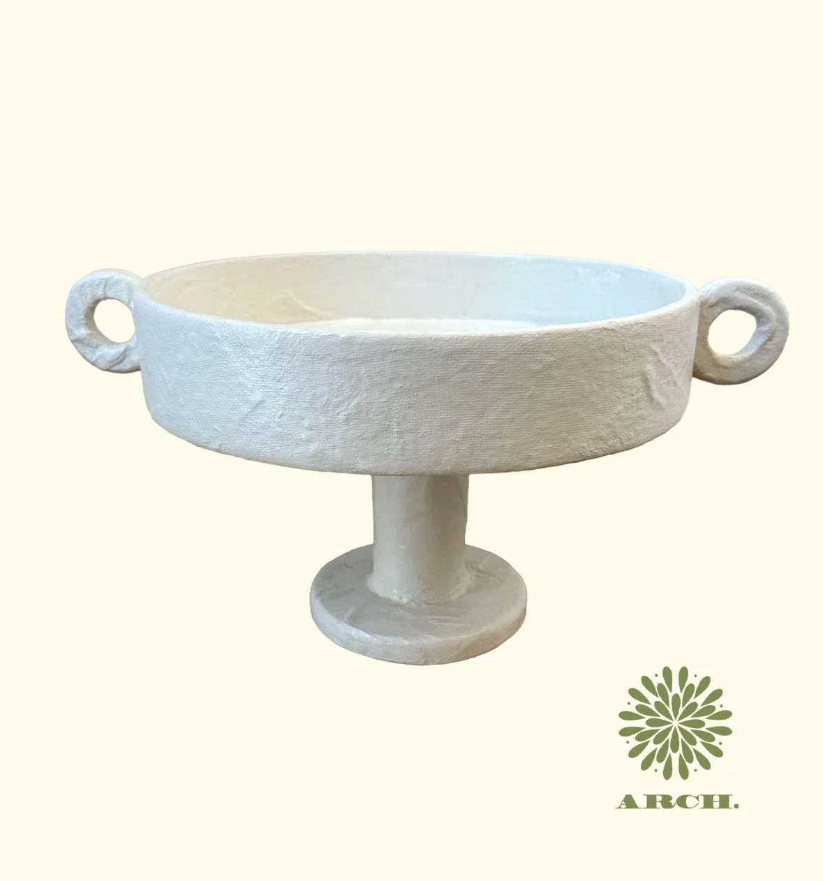 Hand Made Plaster Bowl