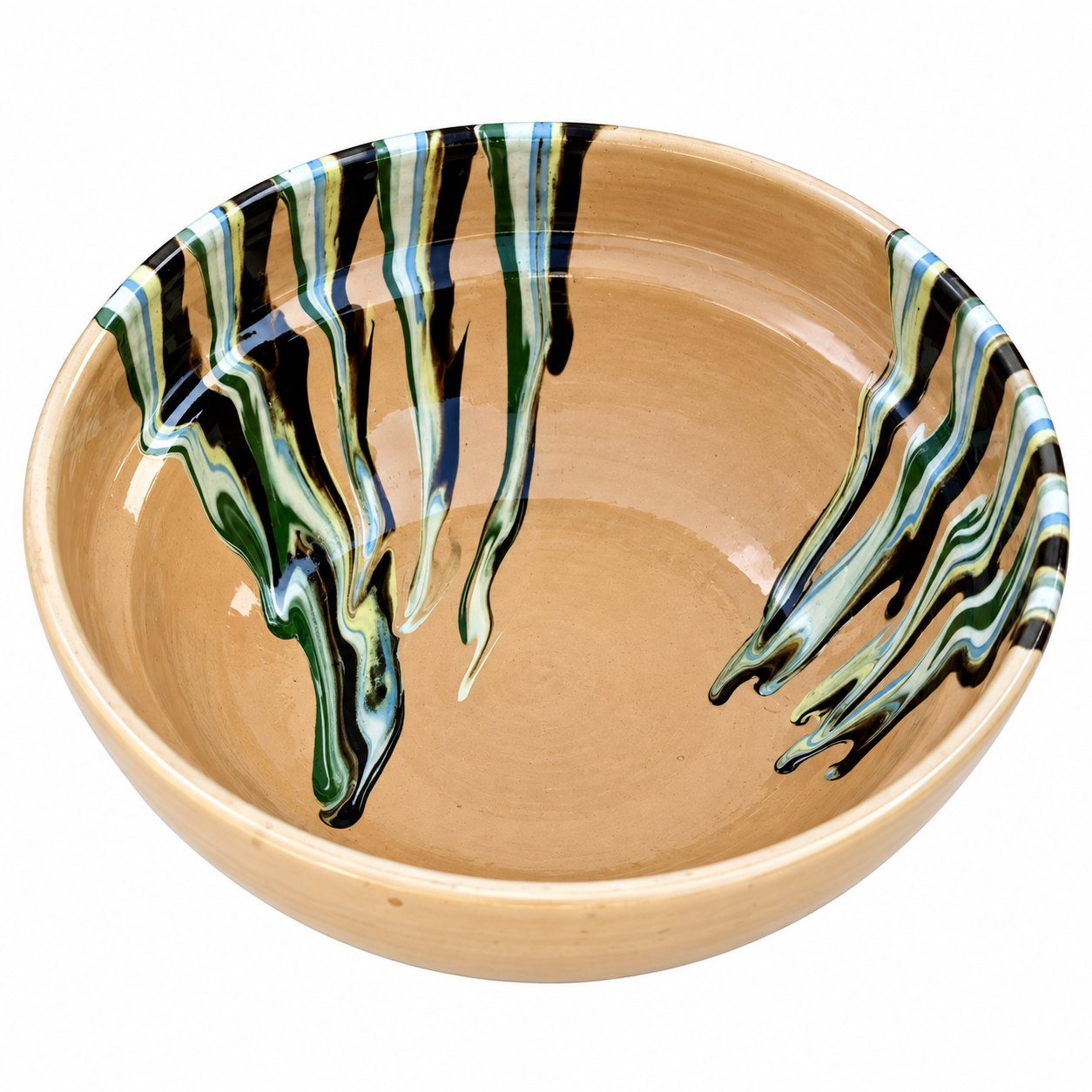 Medium Bulgarian Hand Painted Bowl