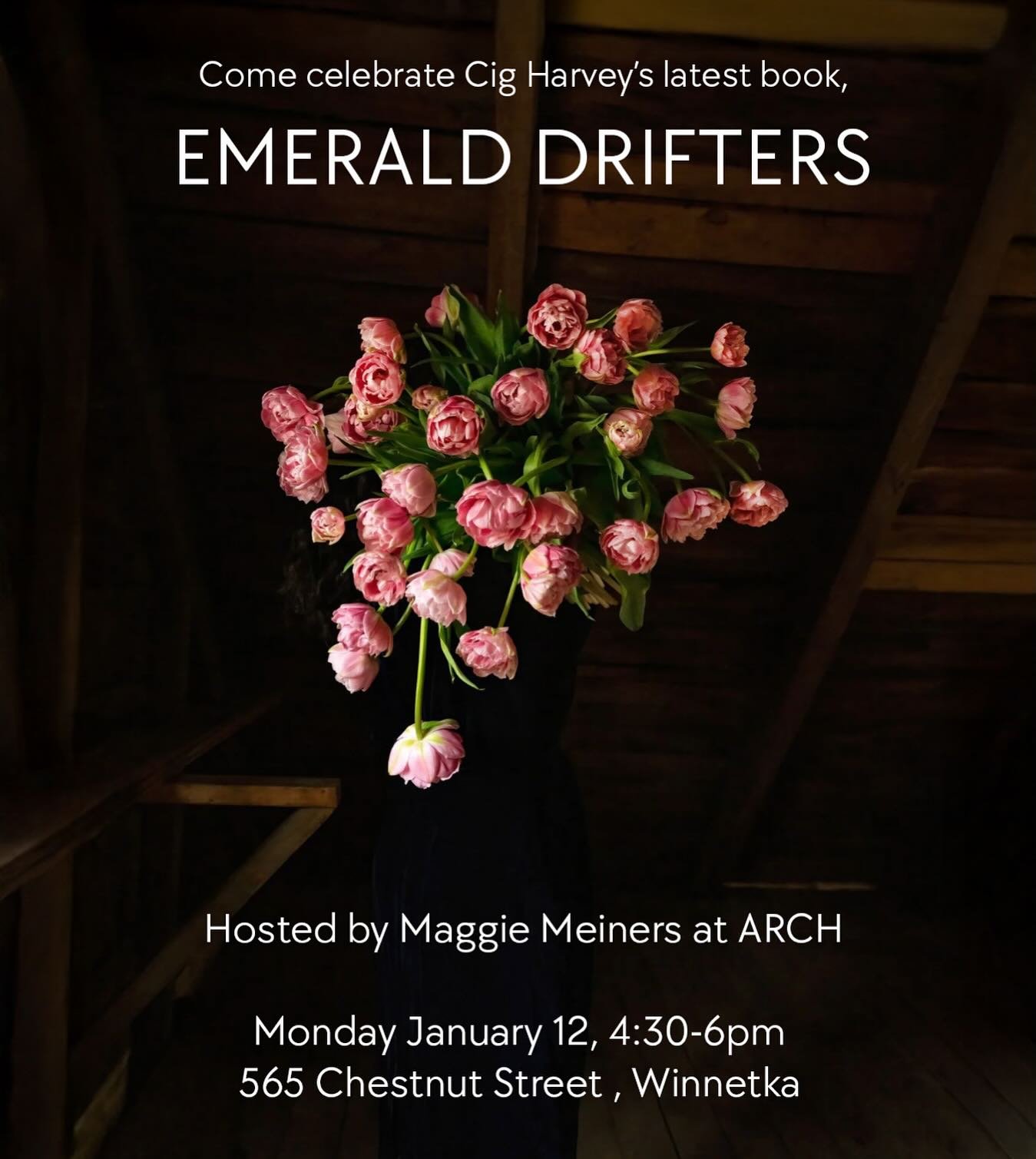 We are THRILLED to have @cigharvey and @maggiemeinersprojects in the house for a very special book signing Monday January 12th 4:30-6. Mark it in ink folks , you don&rsquo;t want to miss this. #photpgraphy #art #booksigning