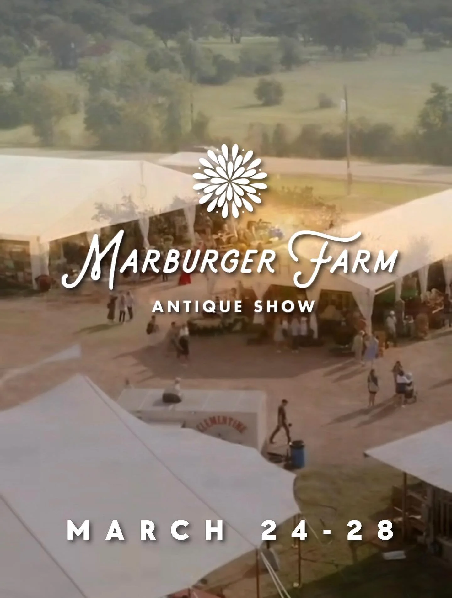 Count down begins. If you have always wanted to visit Round Top there has never been a better time. Marburger Farm is a designers best resource  and this year they rolling out a new format that promises to be a singularly exceptional shopping experie