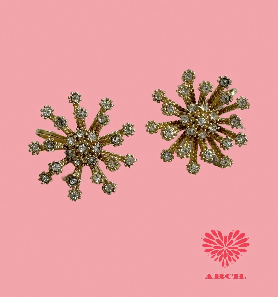 Vintage Starburst Earrings