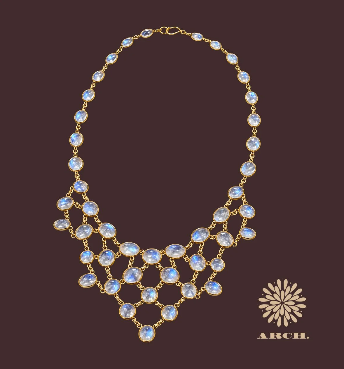 Victorian Moonstone Necklace