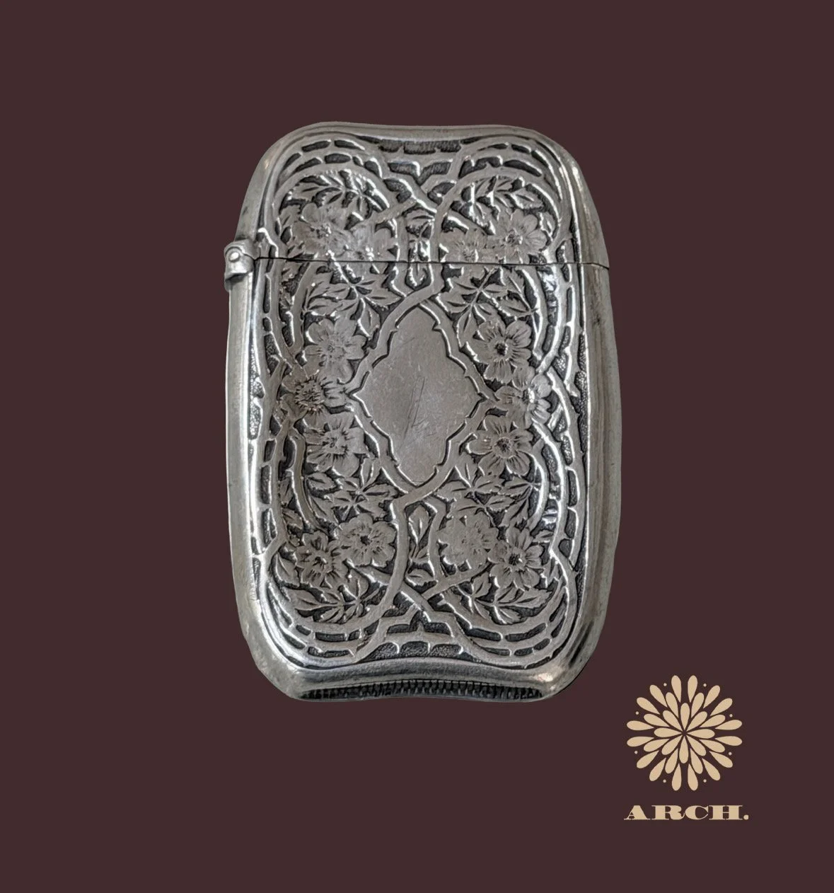 Antique Sterling Match Safe