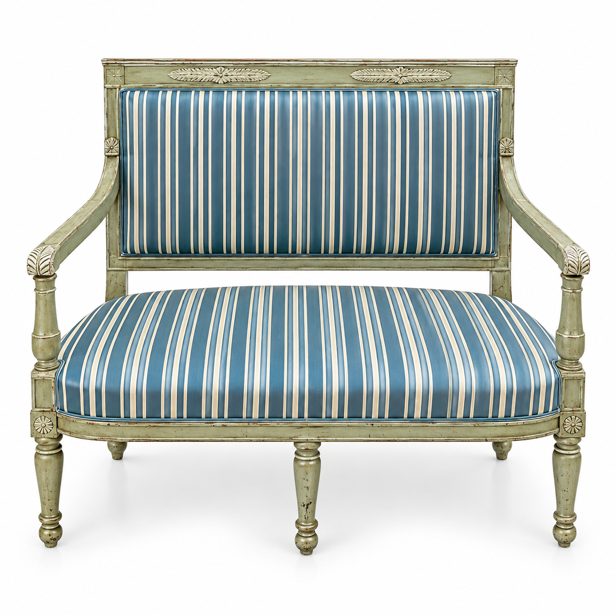 Pair of mid 18th Century French Directoire Benches.png