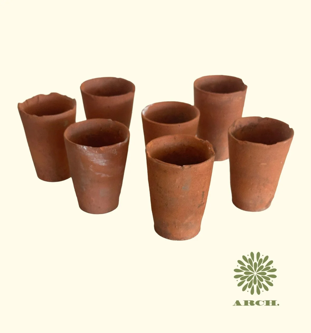 Vintage English Terracotta Vases