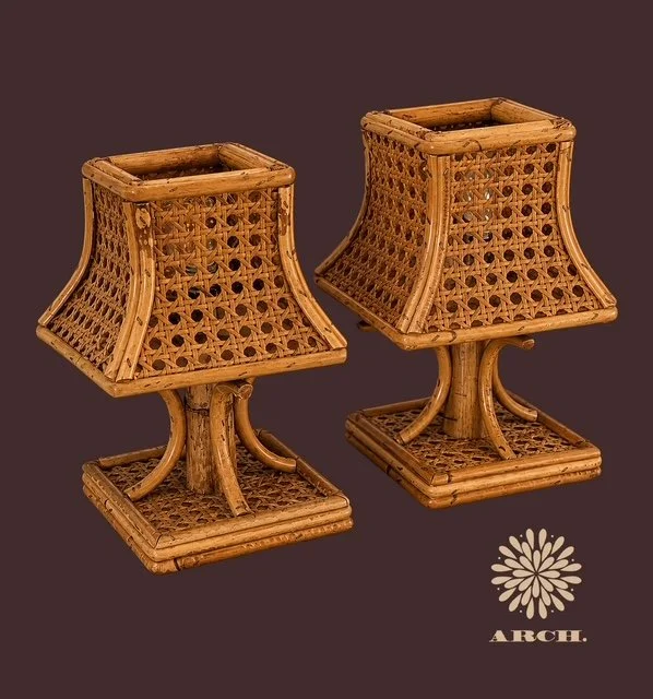 Vintage Italian Rattan Lamps.jpeg