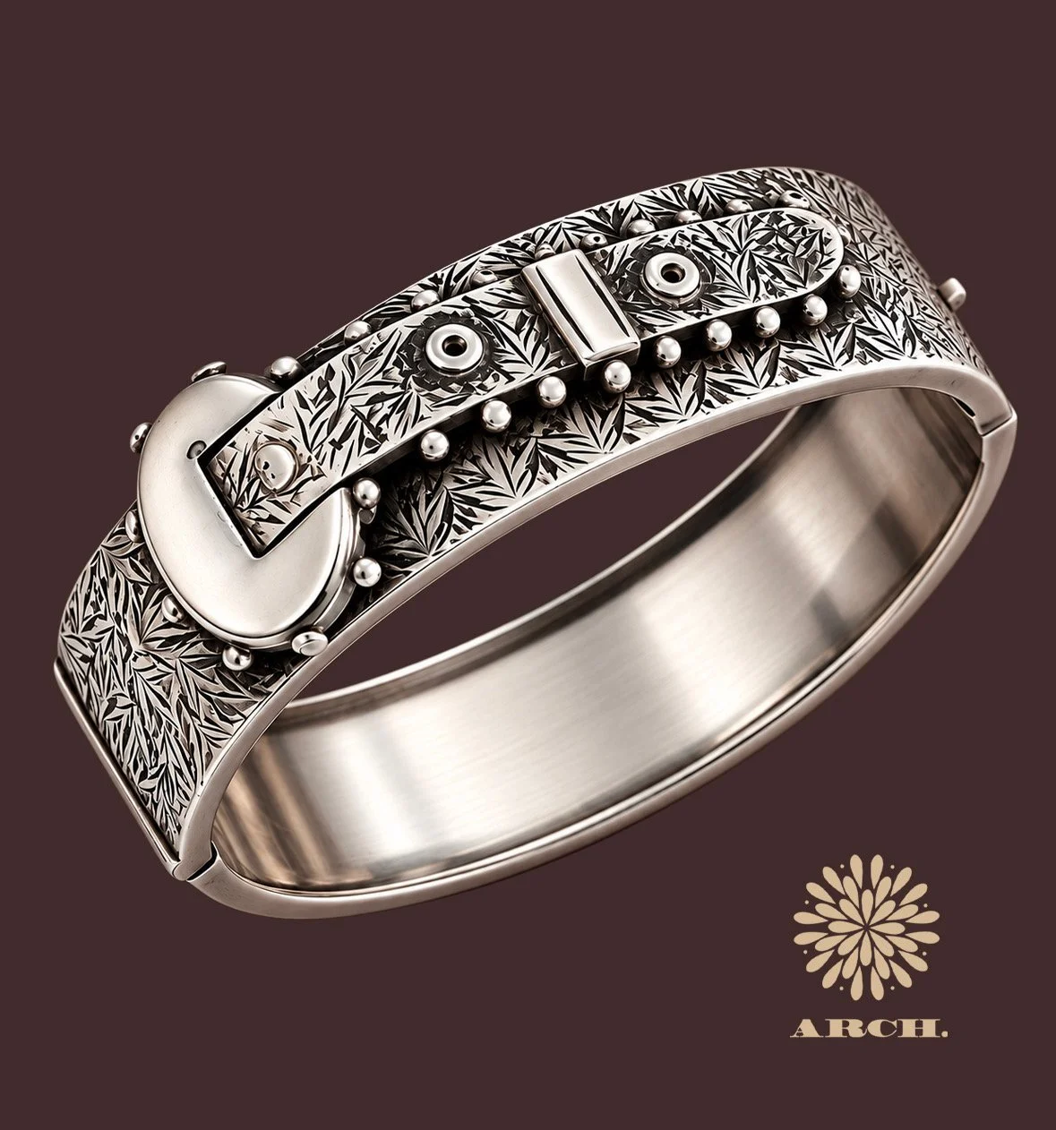 Antique English Sterling Bracelet