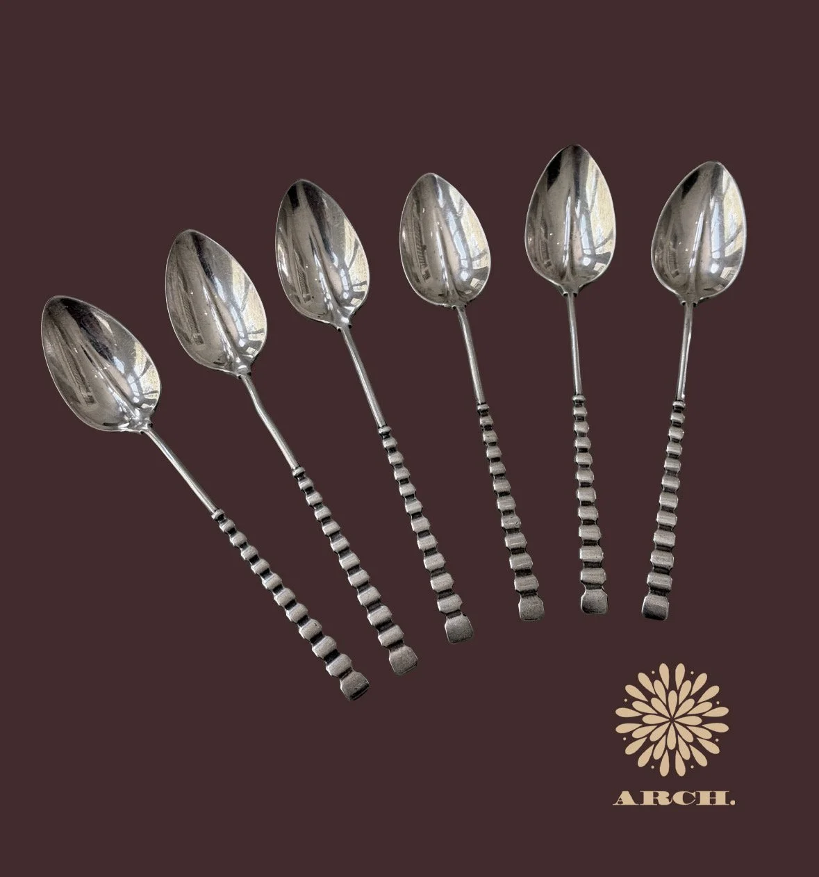 Art Deco Sterling Teaspoons