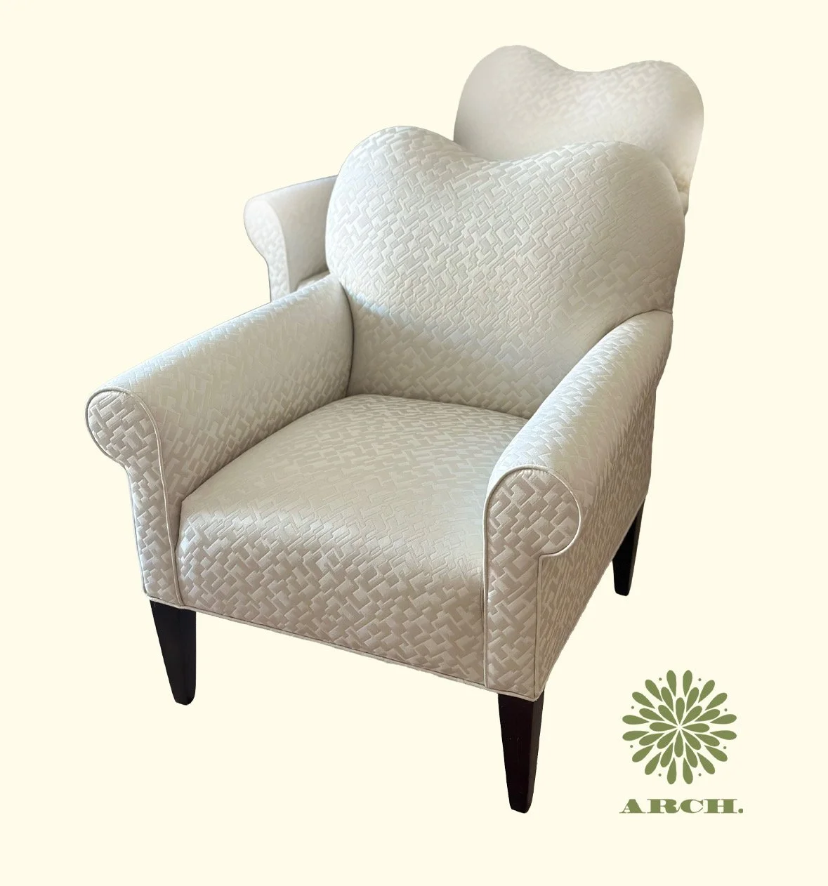 Moustache Back Upholstered Chairs