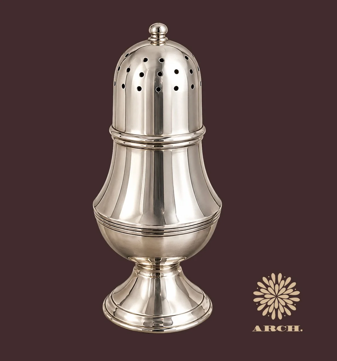 Antique Hotel Silver Sugar Shaker