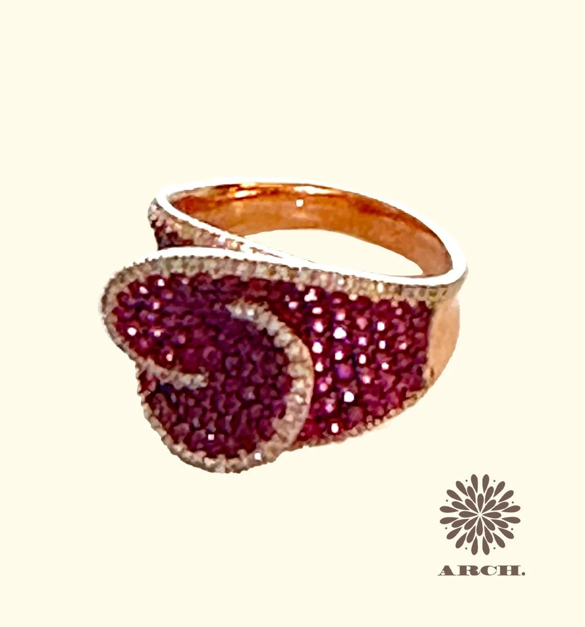 Vintage Ruby & Diamond 14k Ring