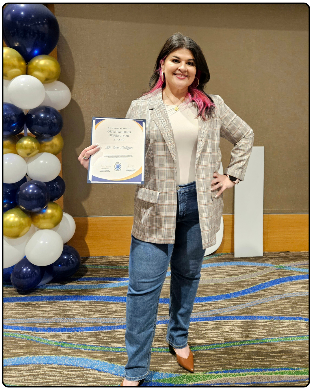 Dr. Ana therapist outstanding supervisor award 2026