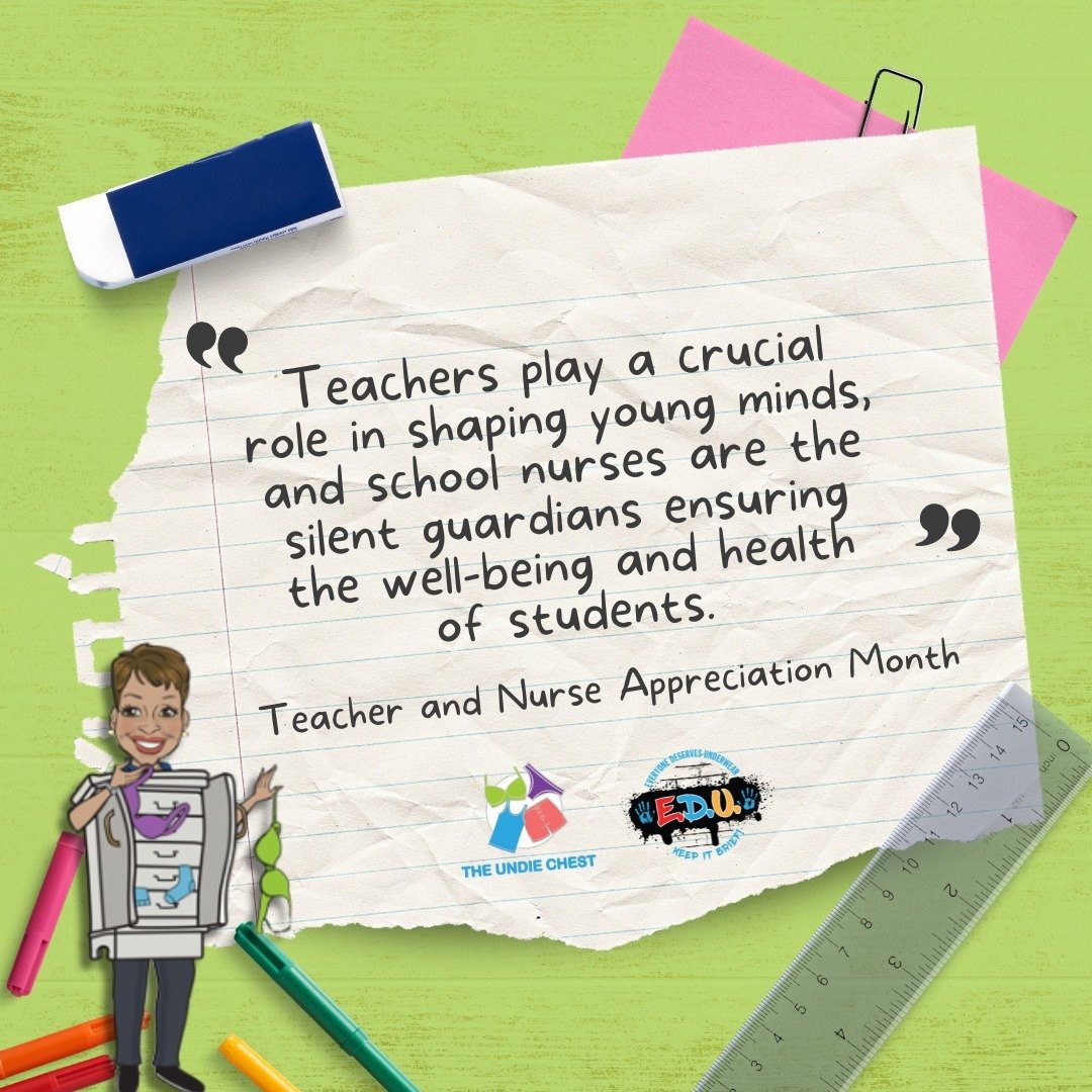 Teachers and school nurses, we appreciate you! 🥹❤️

👩&zwj;🏫 This is why we're launching our first annual Teacher's and School Nurses Appreciation Month!

We want to recognize teachers and school nurses who have gone the extra mile in serving their