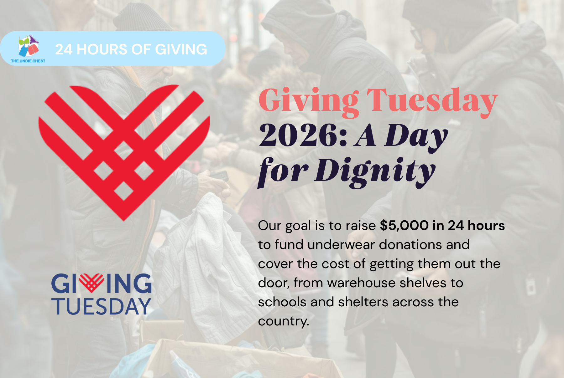 Giving Tuesday 2026: A Day for Dignity