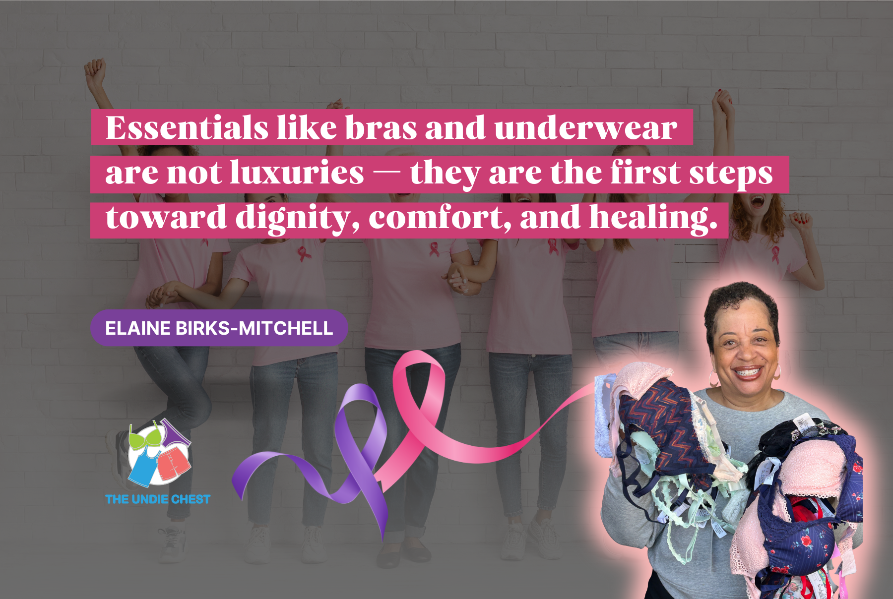 Why Bra Recycling Month Matters for Survivors of Breast Cancer and Domestic Violence