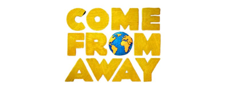 logo come from away musical title