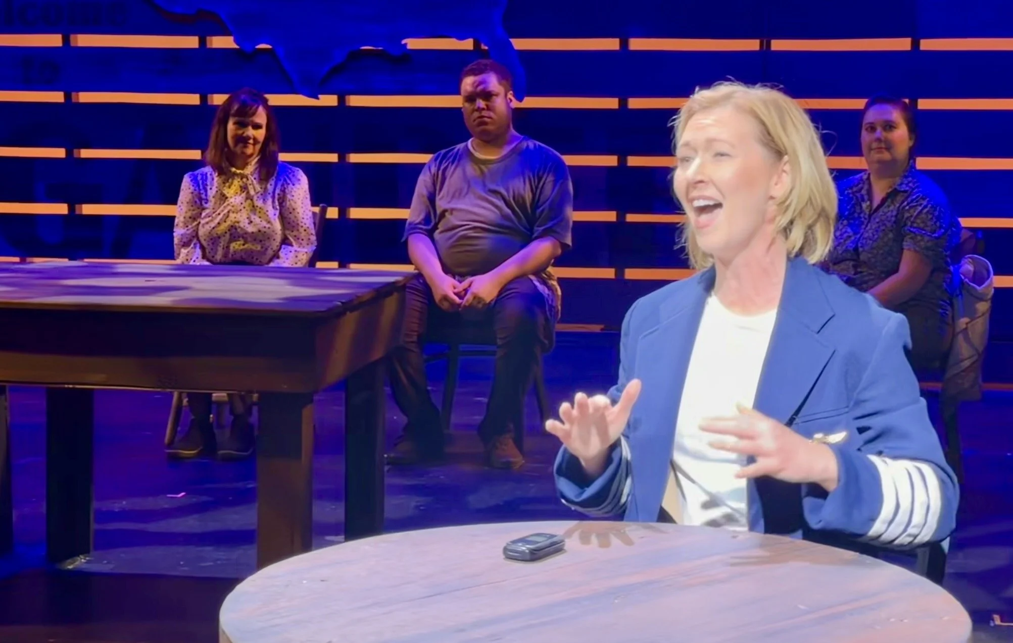 ashlee espinosa playing beverly bass in come from away the musical