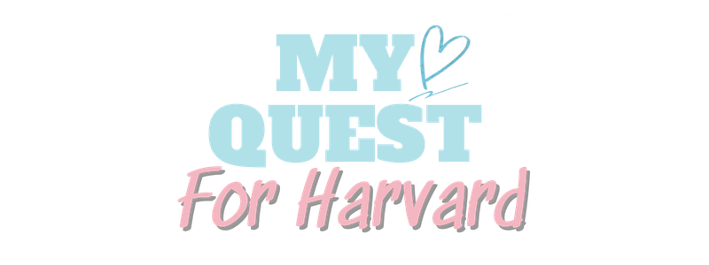 logo text my quest for harvard