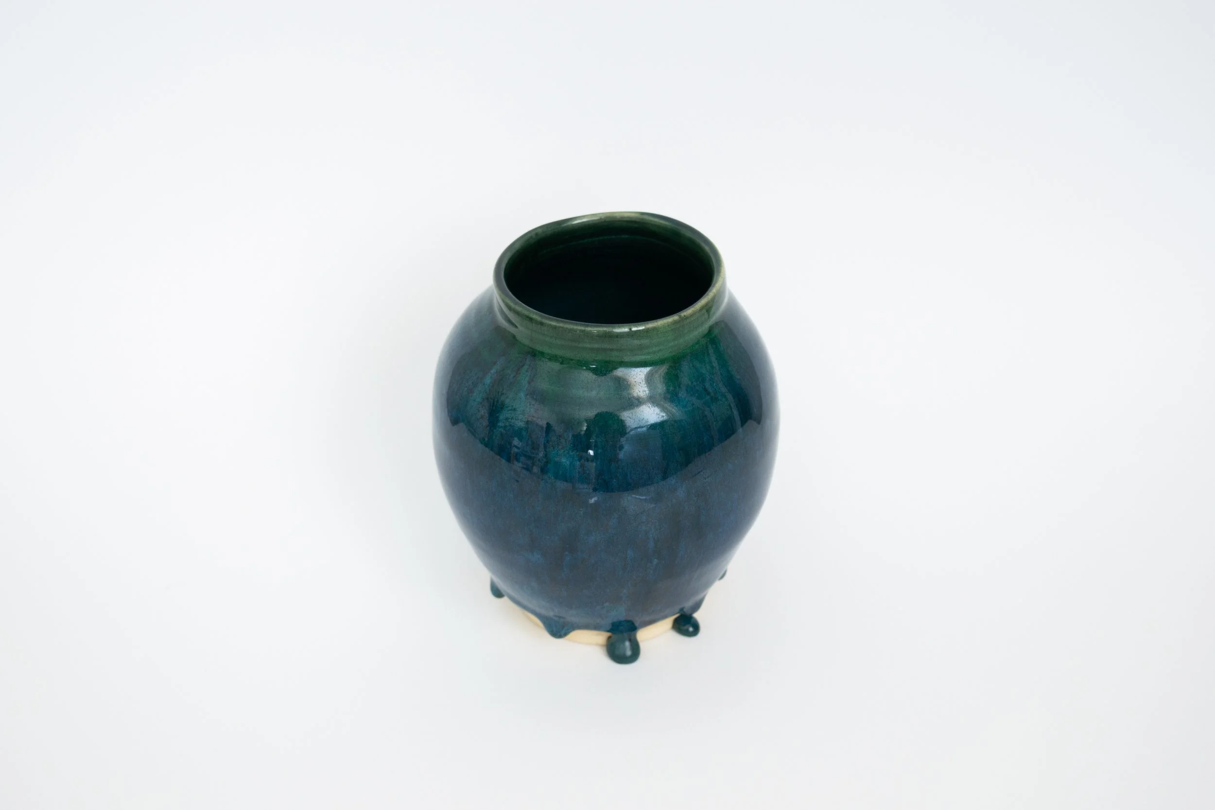 Blue Green Drip Vase-1.jpg