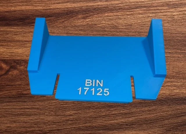 Close-up of durable Dillon ammo bin insert for Dillon Part # 17125.