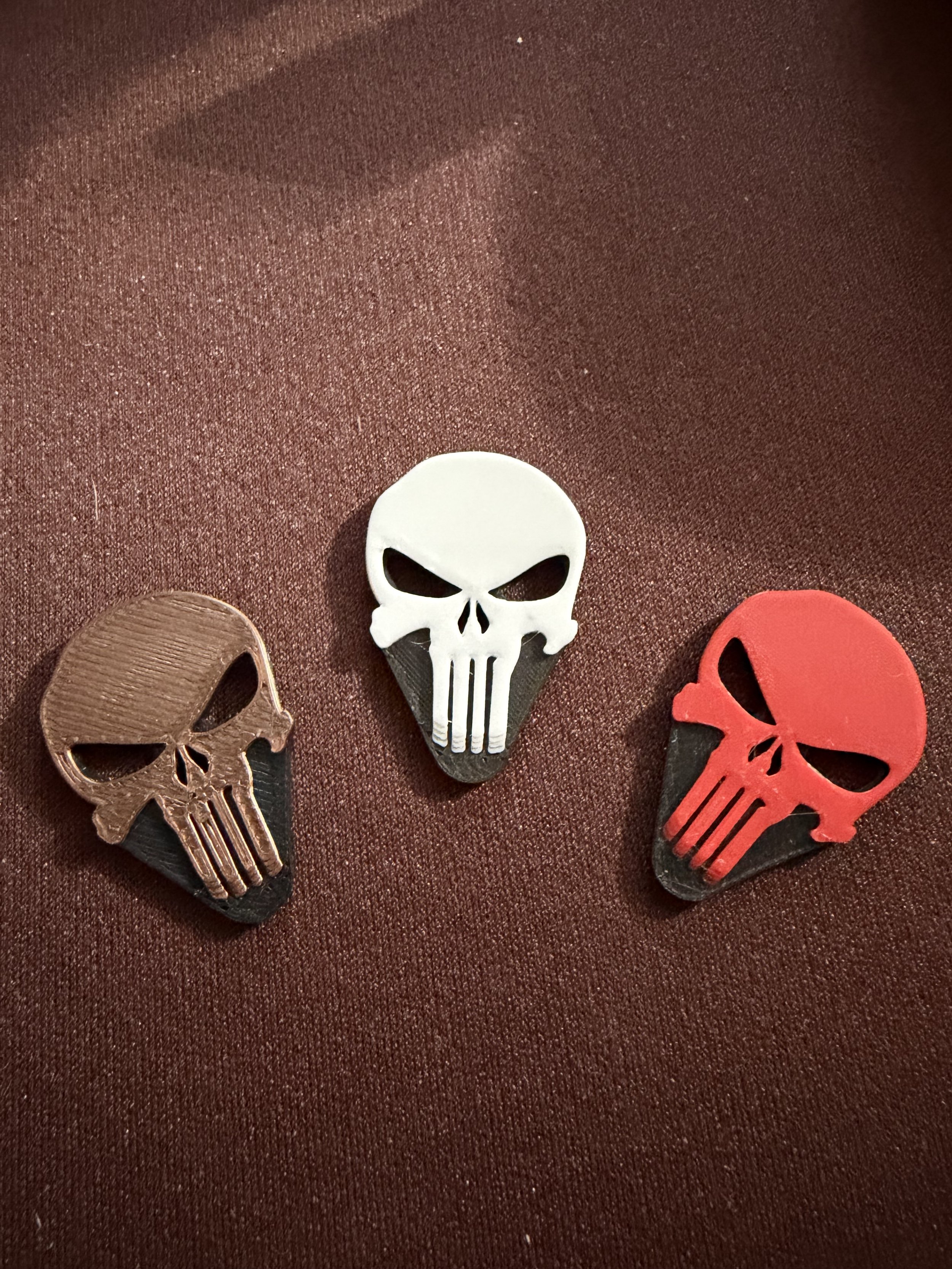Punisher-Inspired Guitar Picks