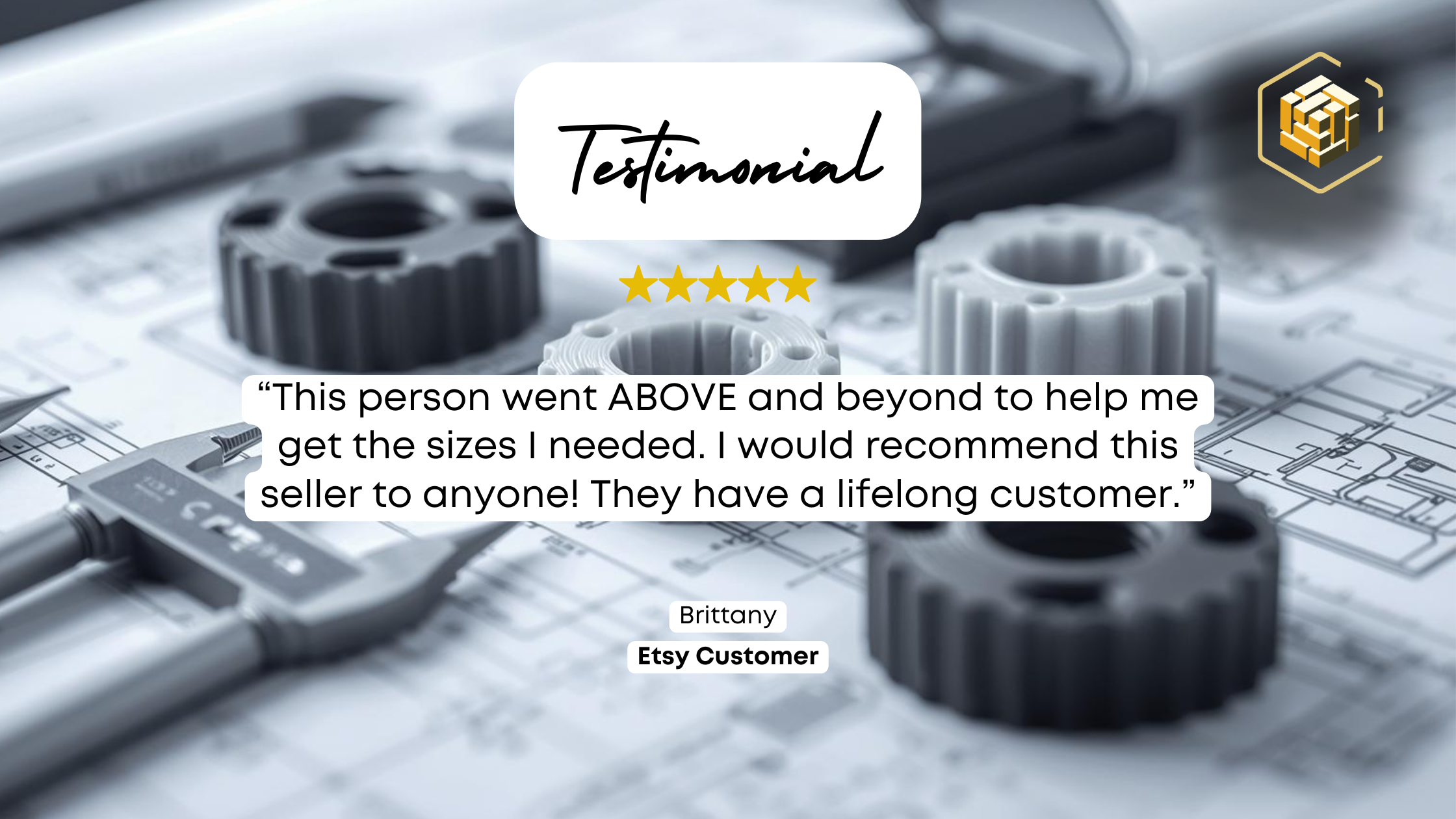 Full 5‑star review from the customer featured in this case study.