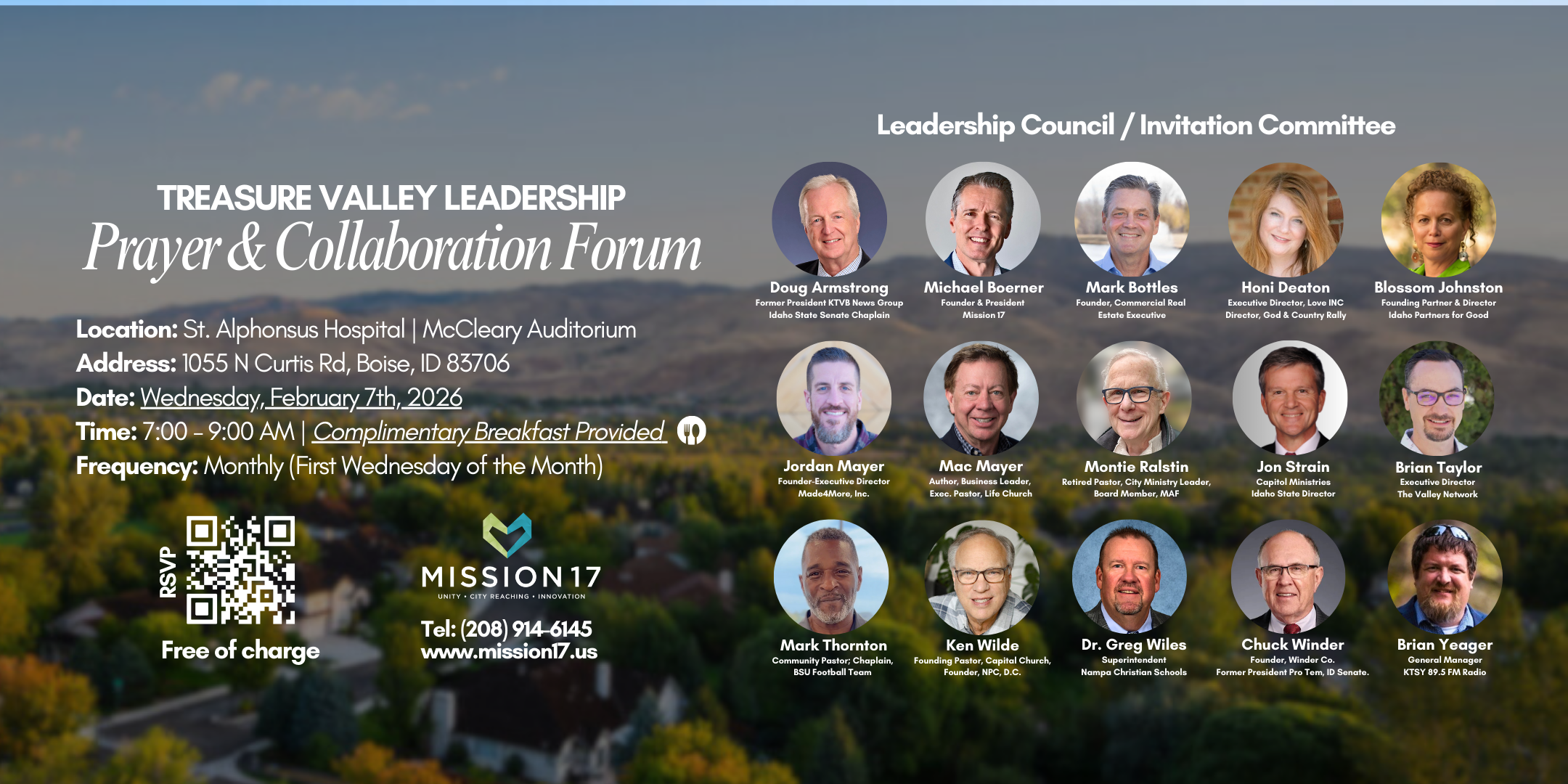 FEB. 2026 - Prayer &amp; Collaboration Forum