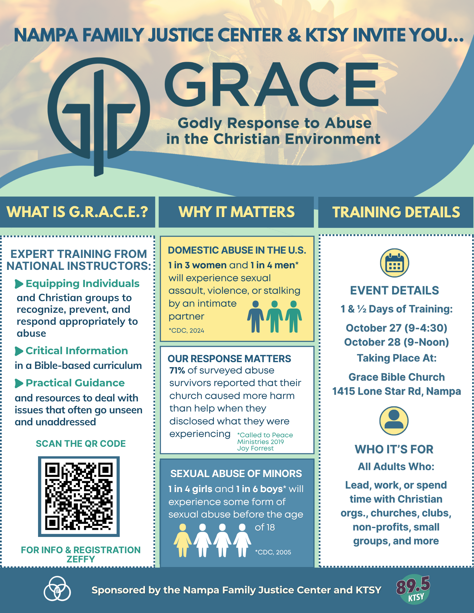 GRACE Training - Godly Response to Abuse in the Christian Environment