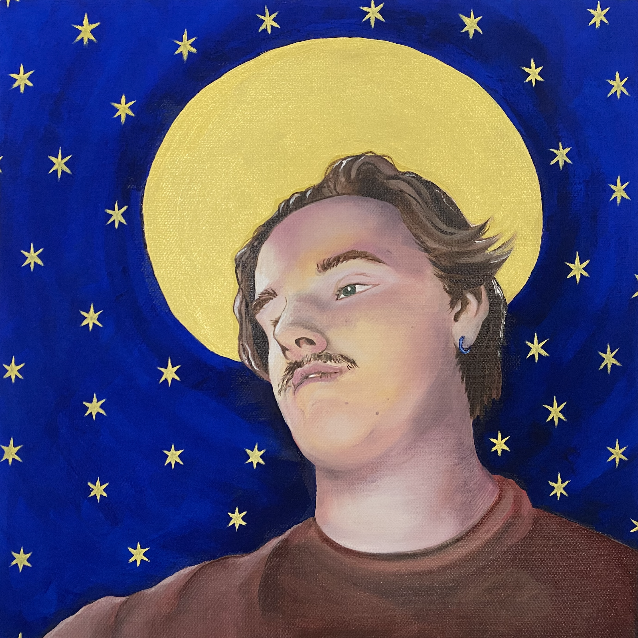 "Harry", Oil paint, 2025.