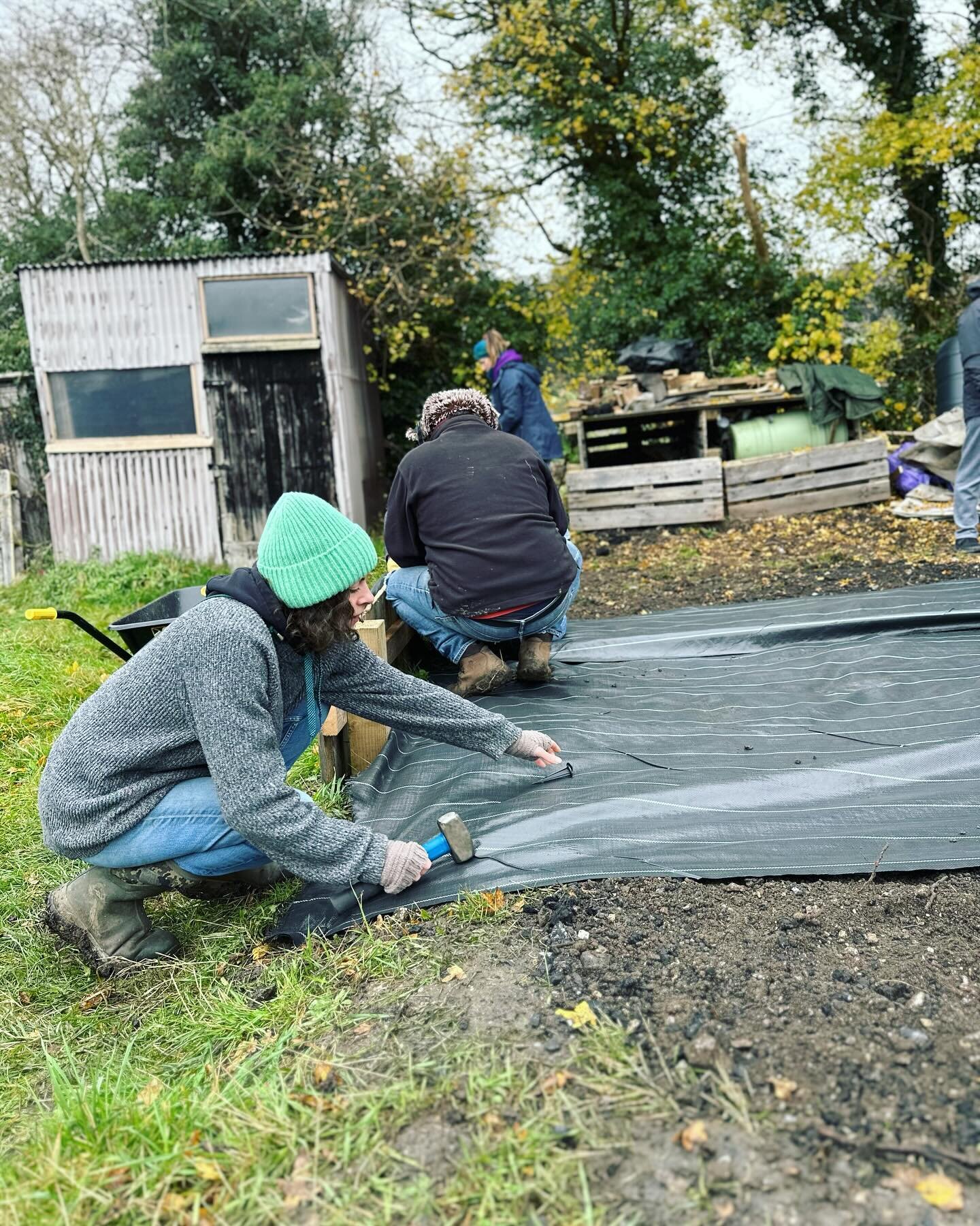 A huge thank you to all our volunteers today, without you we couldn&rsquo;t pull off these bigger tasks! A sneak peak of what is in store for 2024, a potted garden with a natural pond 🎣 Can&rsquo;t wait for you all to see the finished product next g