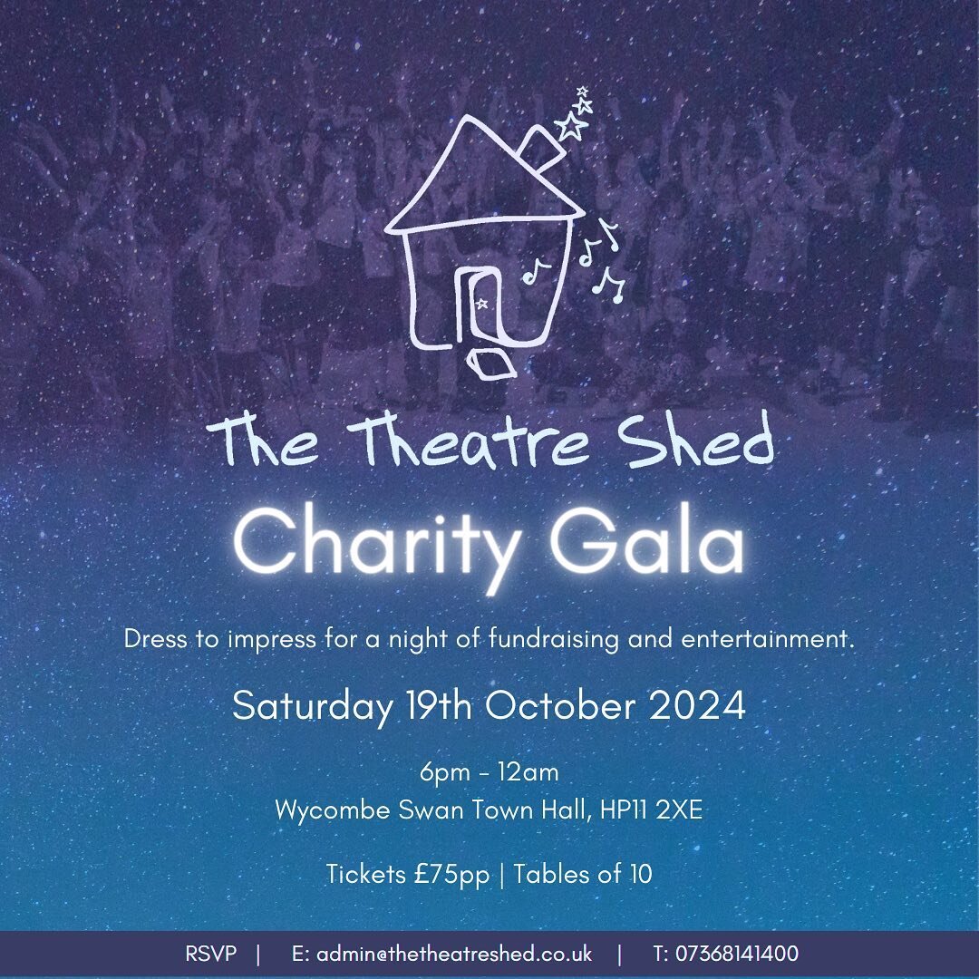 ✨ The Theatre Shed Gala returns for 2024!✨

Dress to impress for an unforgettable evening and help raise vital funding for The Theatre Shed to continue making our community more inclusive one production at a time.

Your ticket includes:

&bull; Perfo