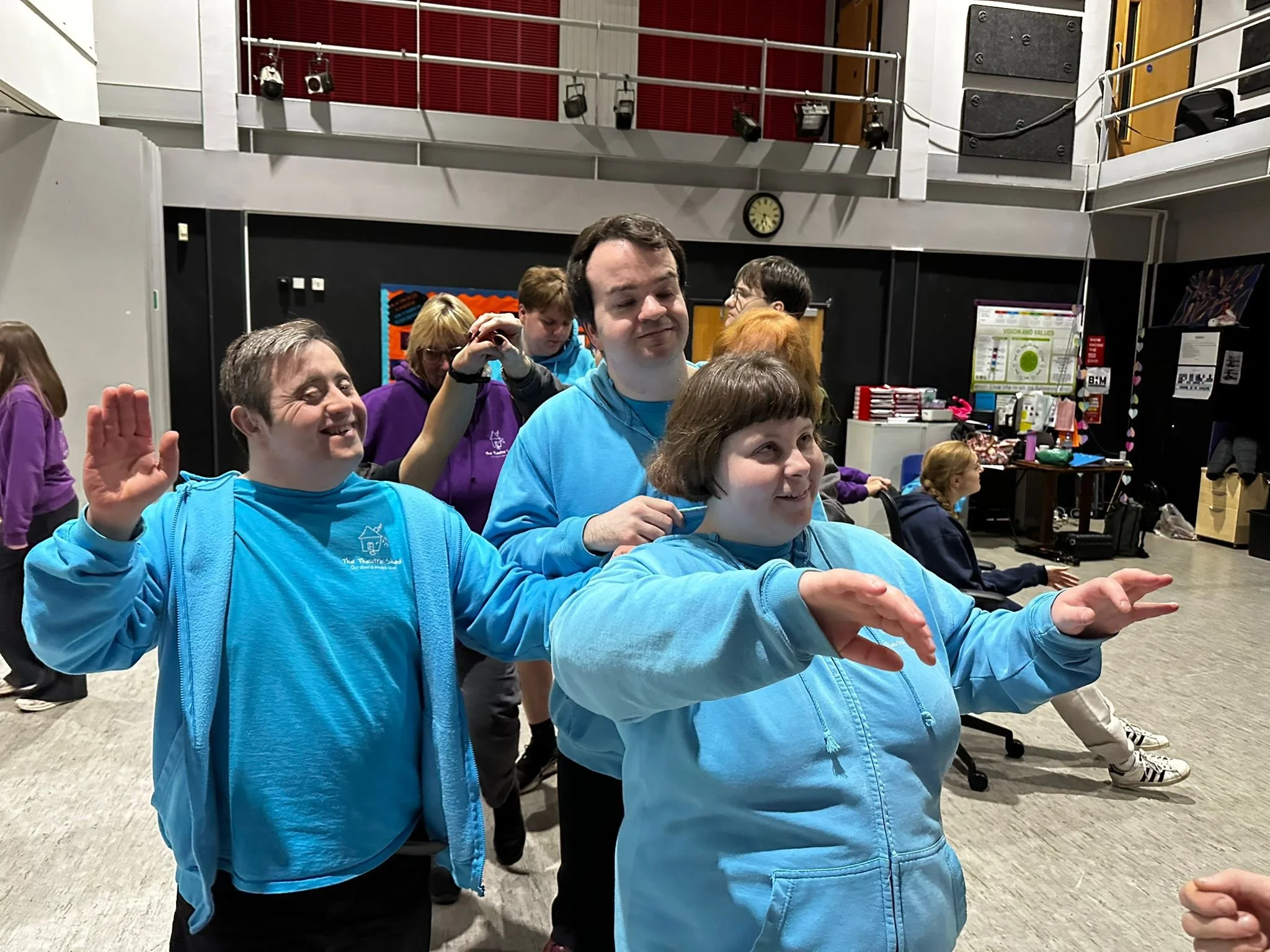 This week in Company Theatre 🎭✨

We explored flocking movement and how animals move together. Working as one to become an elephant&mdash;strength, weight, rhythm, and connection in motion. All in preparation for our circus project 🎪🐘

Join us or f